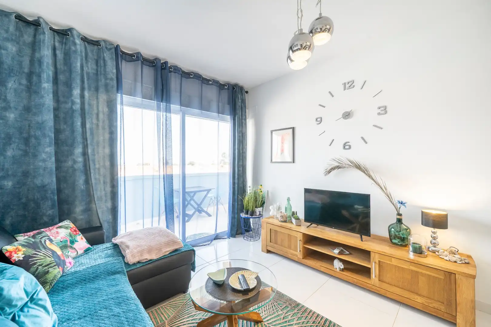 Sala de estar de Apartamento en venta en Orihuela con Aire acondicionado, Amueblado y Horno