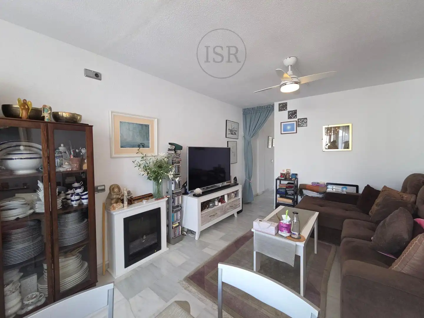 Sala d'estar de Dúplex en venda en Mojácar amb Aire condicionat, Calefacció i Jardí privat