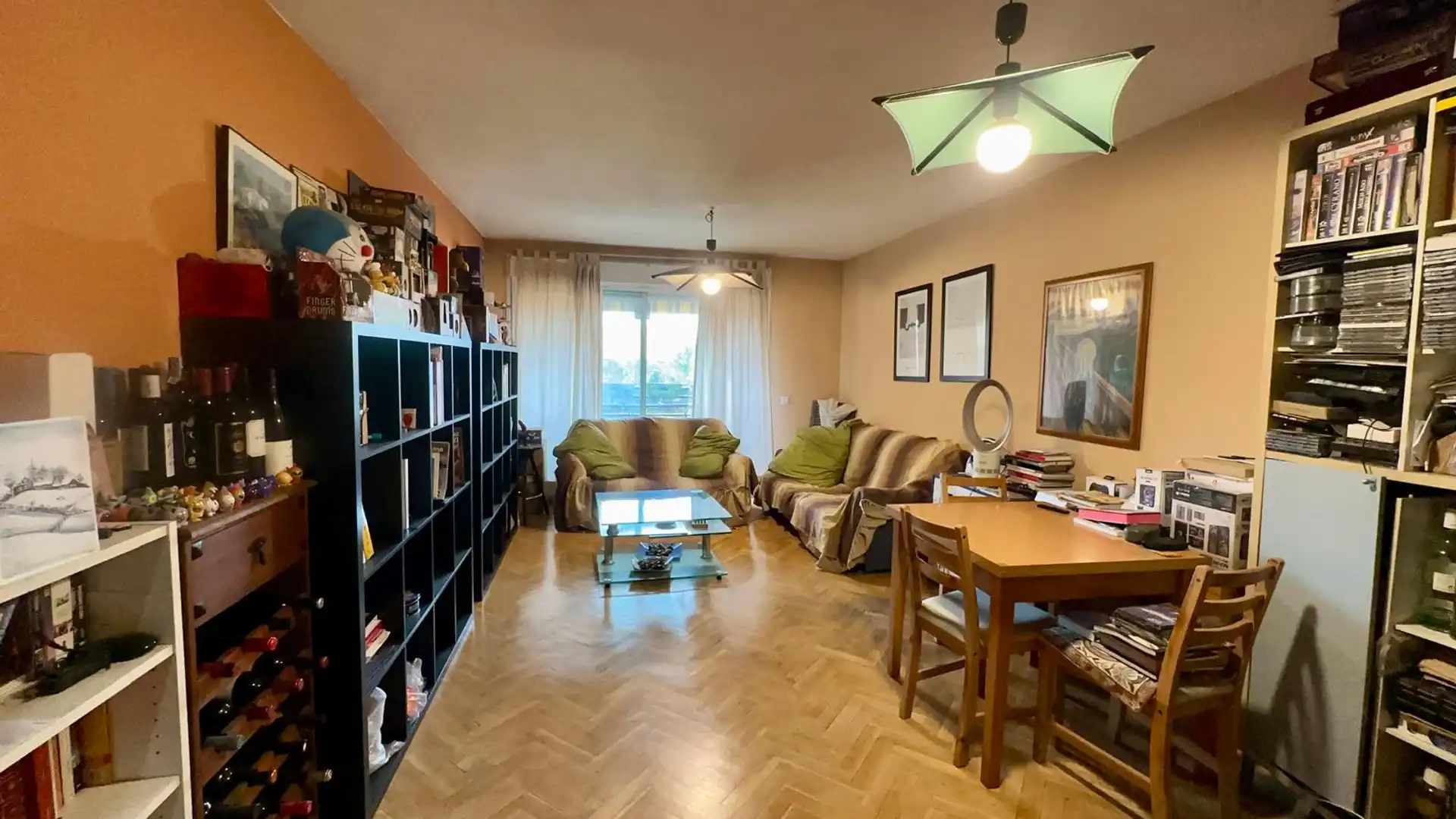 Sala de estar de Piso en venta en  Madrid Capital con Jardín privado, Terraza y Trastero