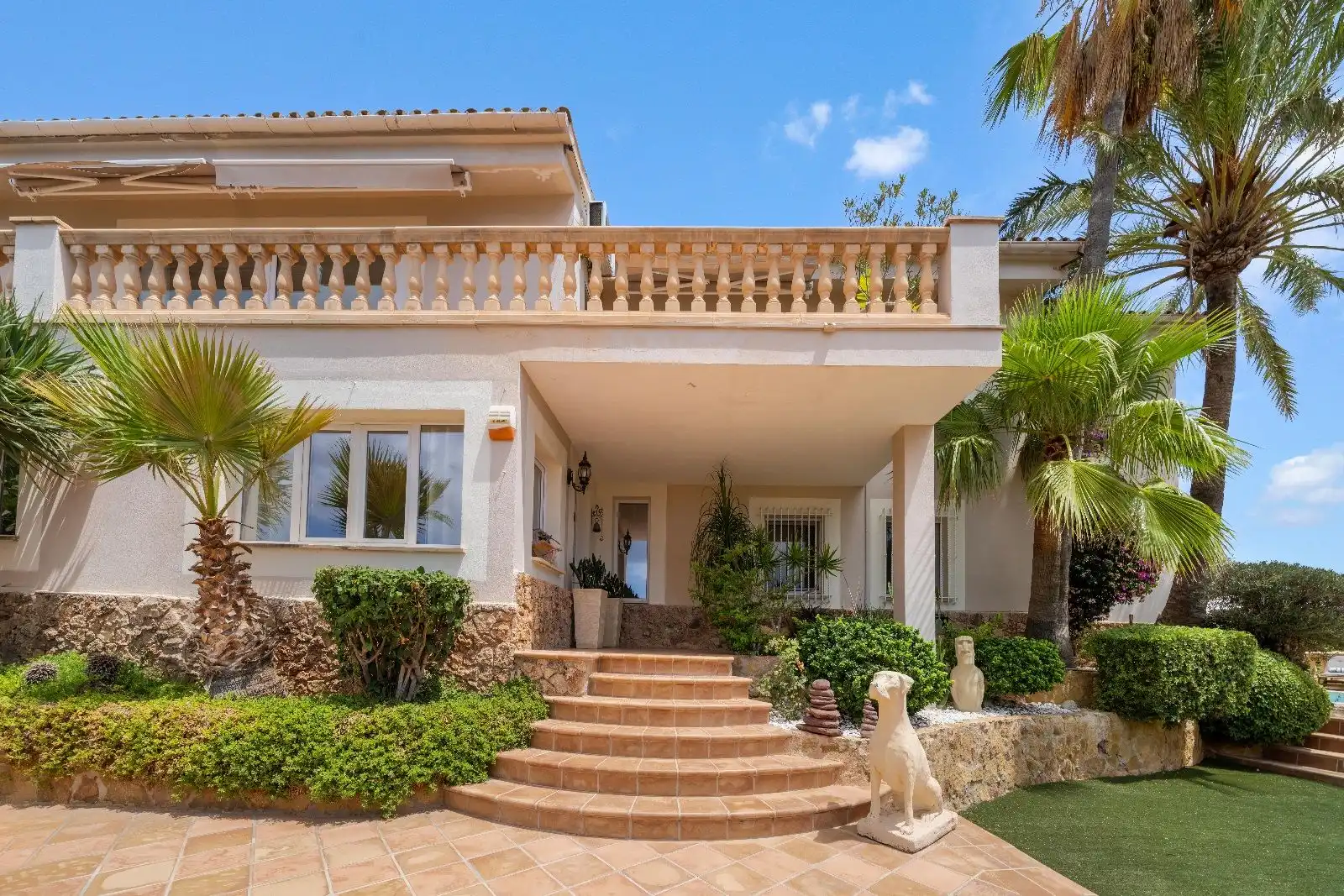 Exterior view of Houses for sale in Calvià  with Air Conditioner, Heating and Private garden