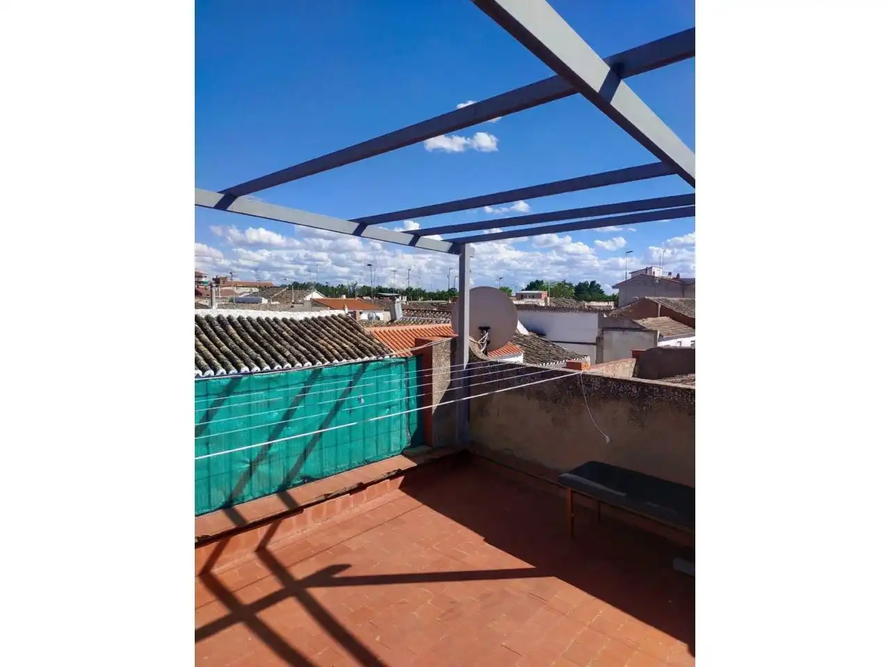 Terrasse von Wohnung zum Verkauf in Manzanares mit Klimaanlage, Heizung und Parkett
