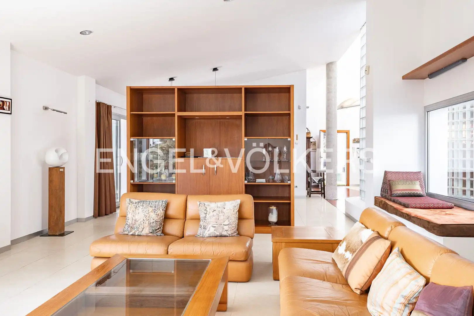 Sala de estar de Casa o chalet en venta en Sant Andreu de Llavaneres con Calefacción, Jardín privado y Parquet