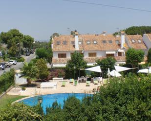 Garden of Single-family semi-detached to rent in Rocafort  with Air Conditioner and Terrace