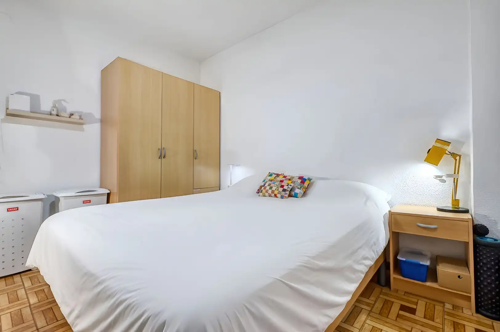 Schlafzimmer von Wohnung zum Verkauf in Mutxamel mit Parkett, Terrasse und Möbliert