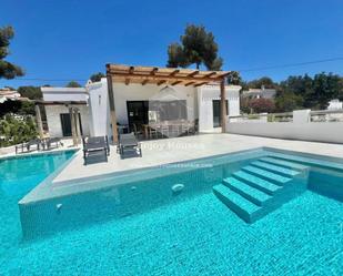 Exterior view of House or chalet for sale in Jávea / Xàbia  with Air Conditioner, Heating and Swimming Pool