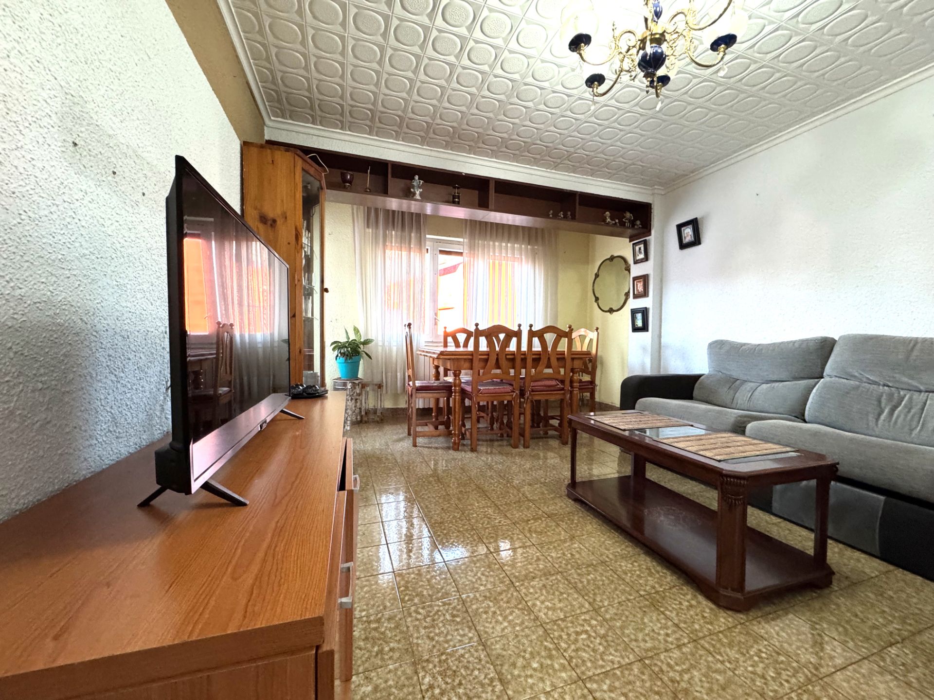 Living room of Flat for sale in Jaca  with Furnished and Balcony