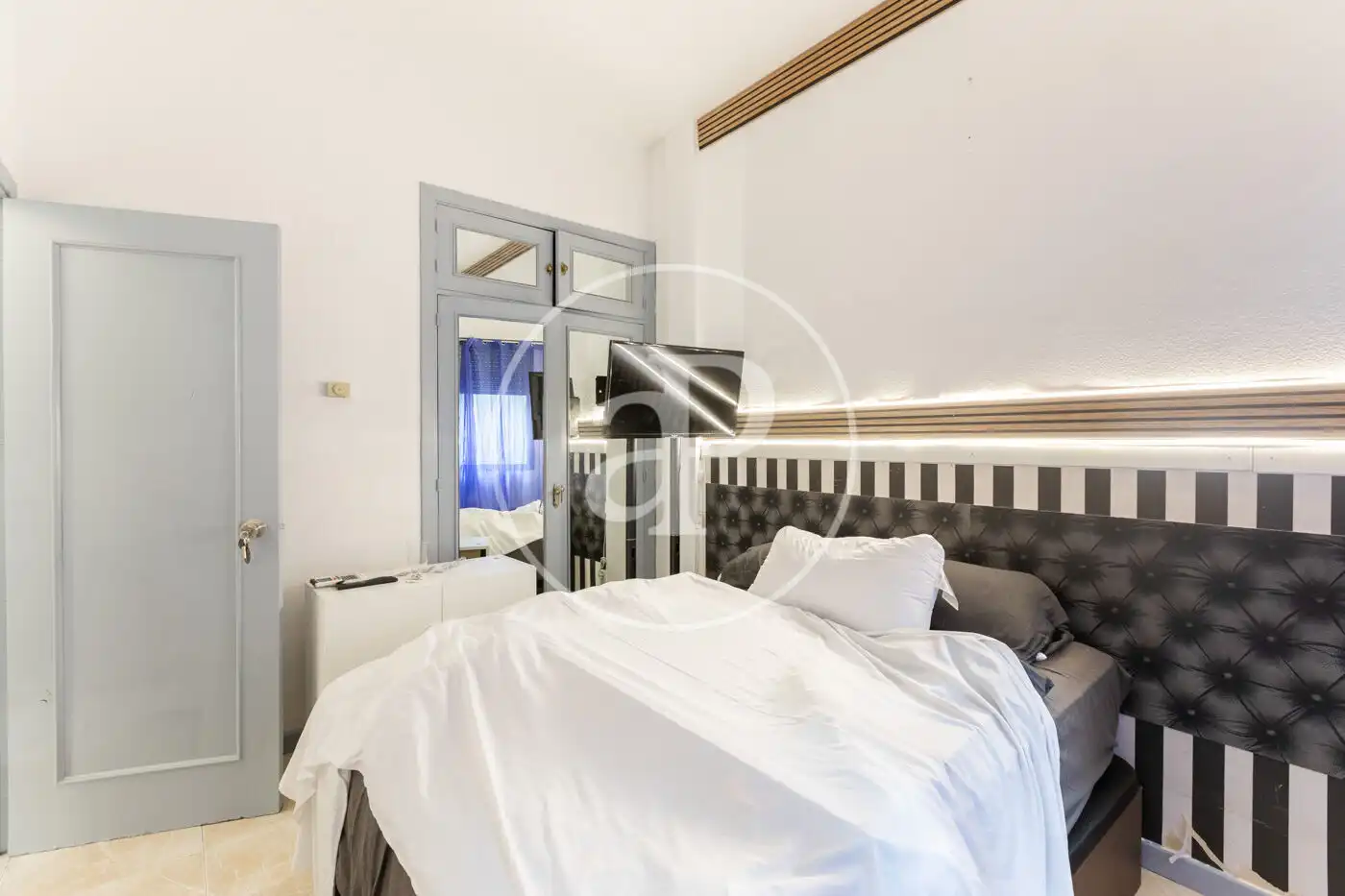 Bedroom of Flat for sale in Madrid  with Heating