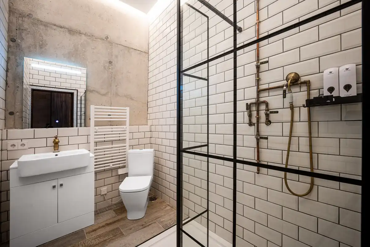 Bany de Casa o xalet en venda en Málaga amb Aire condicionat, Terrassa i Piscina