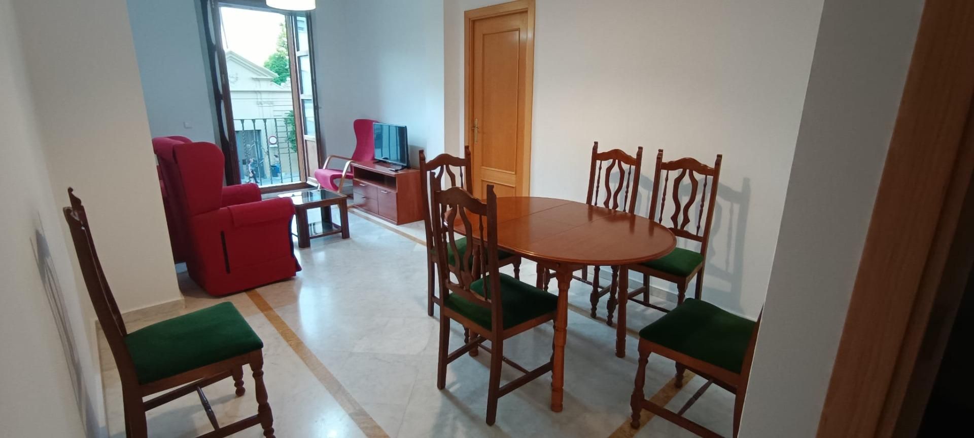 Dining room of Flat to rent in  Sevilla Capital  with Air Conditioner and Balcony