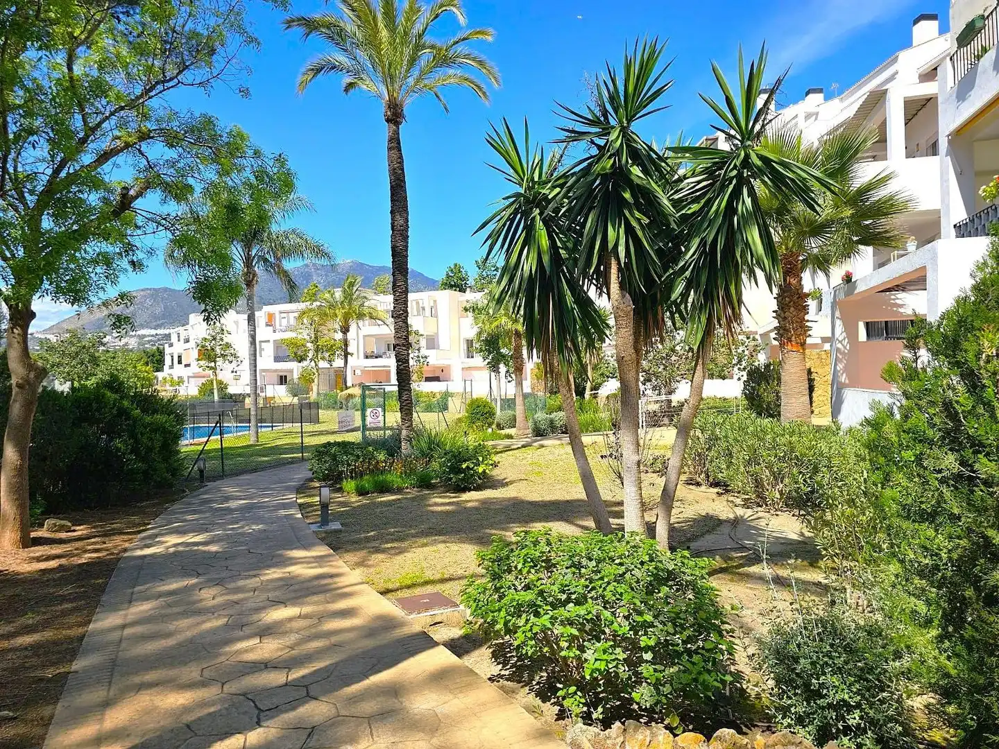 Exterior view of Flat for sale in Benalmádena  with Air Conditioner, Heating and Private garden