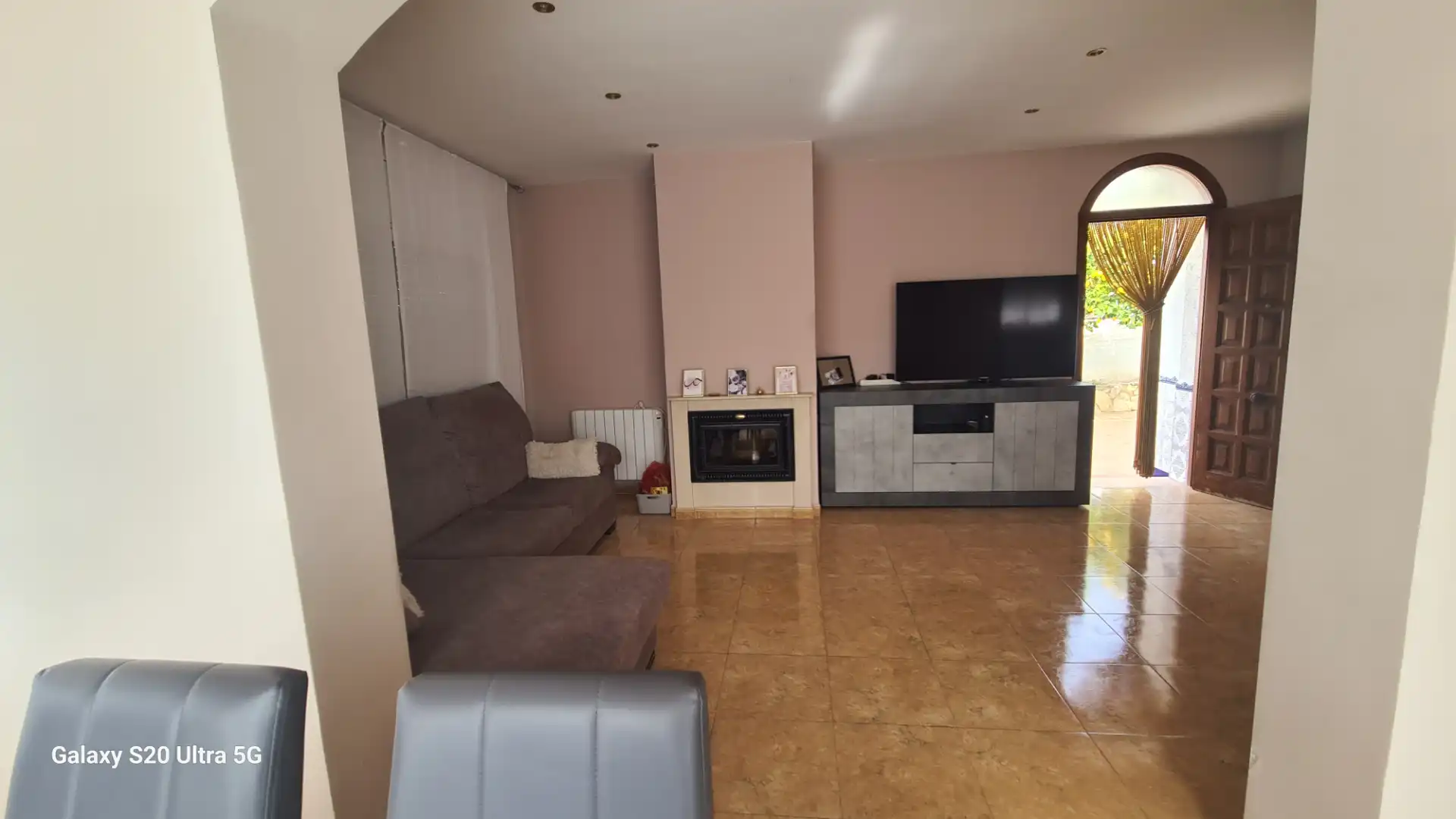 Sala de estar de Casa o chalet en venta en La Pobla de Montornès   con Aire acondicionado, Calefacción y Jardín privado