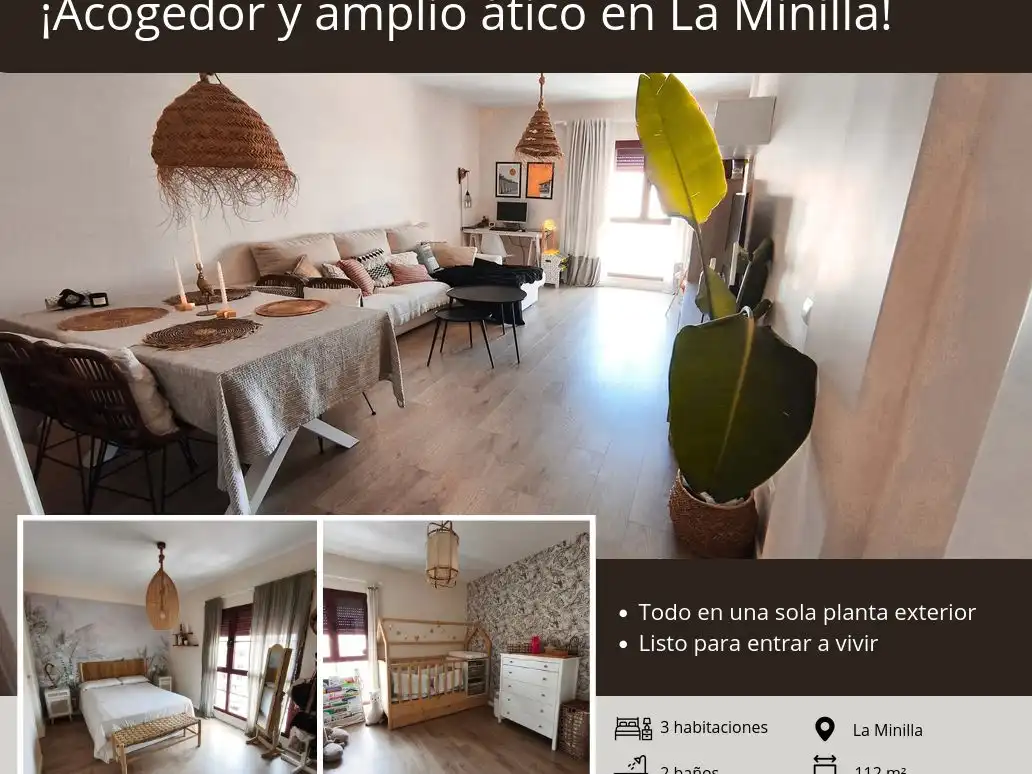 Sala de estar de Ático en venta en Las Palmas de Gran Canaria