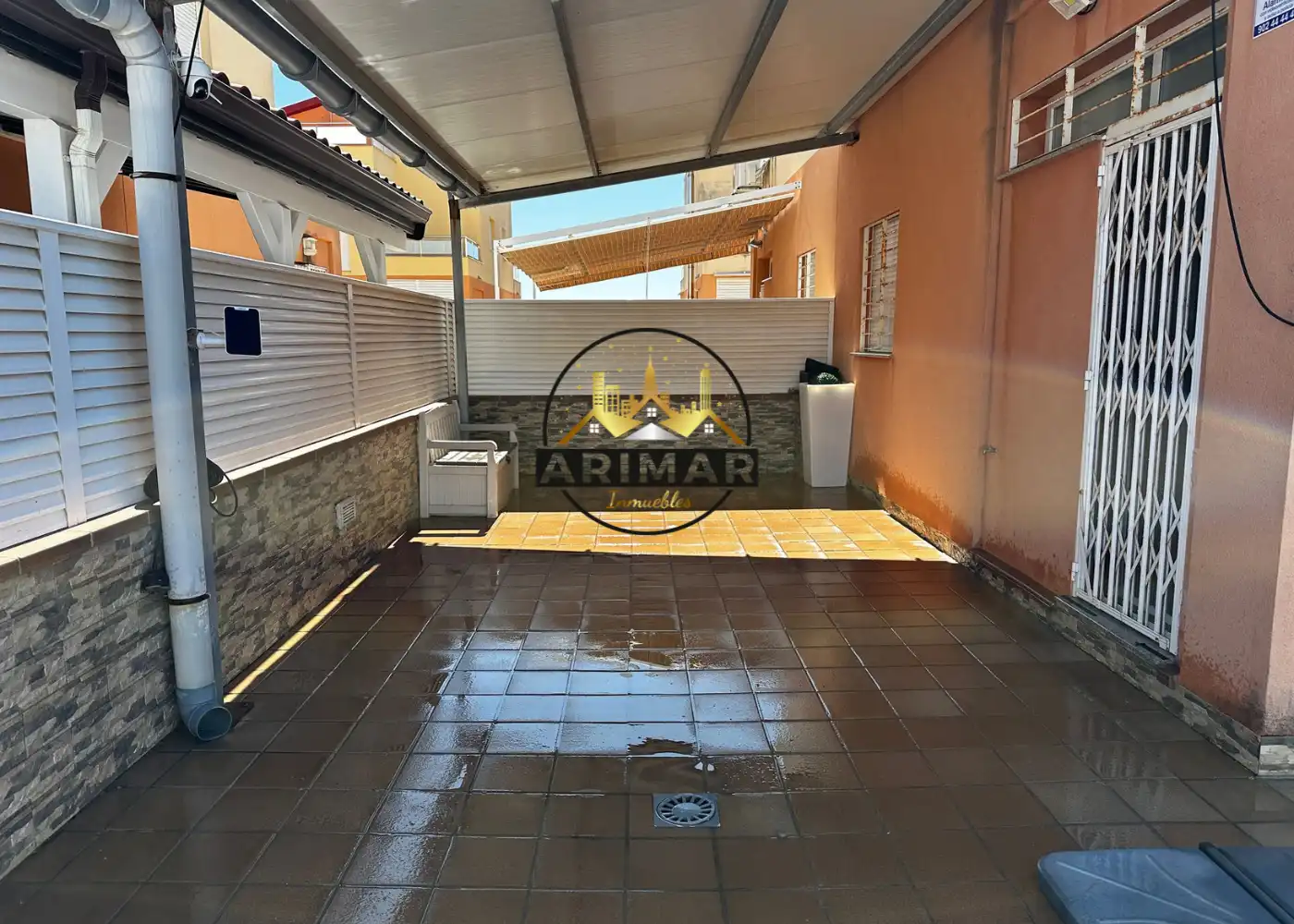 Terrace of Detached homes for sale in Burriana / Borriana  with Air Conditioner, Terrace and Swimming Pool