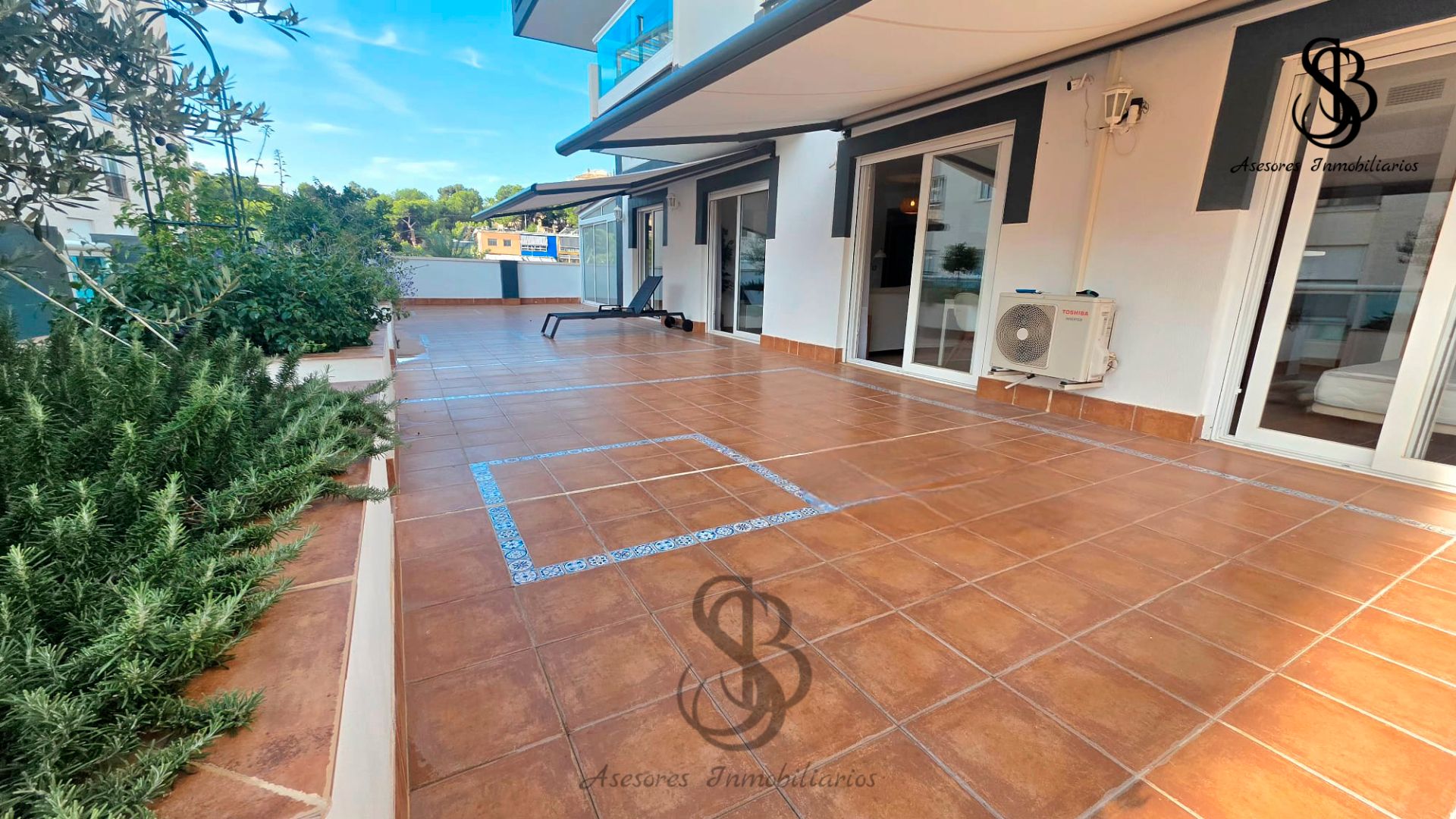 Terrace of Flat for sale in El Campello  with Air Conditioner, Terrace and Furnished