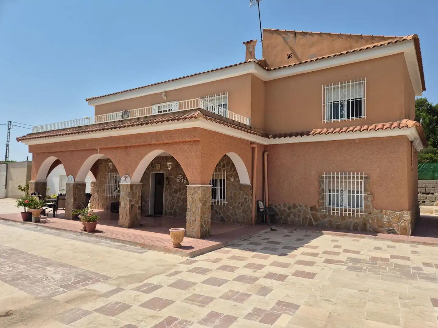 Vista exterior de Casa o chalet en venta en Aspe con Aire acondicionado, Calefacción y Jardín privado