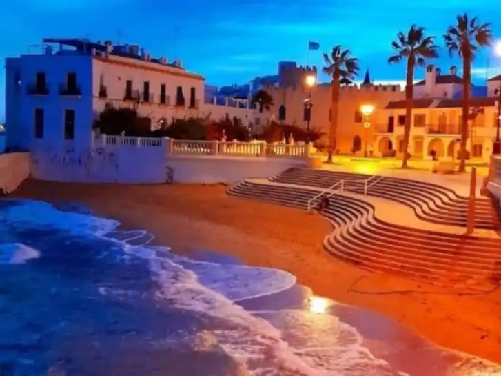 Exterior view of Flat for rent in Chipiona  with Air Conditioner, Terrace and Balcony