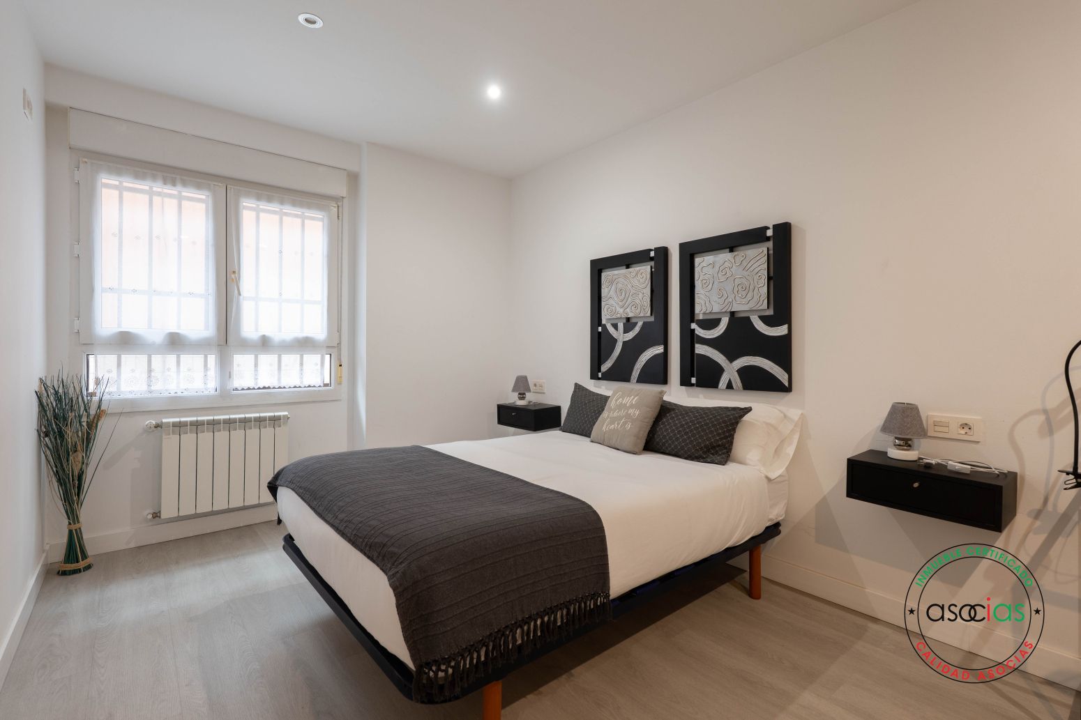 Bedroom of Flat for sale in Gijón   with Heating