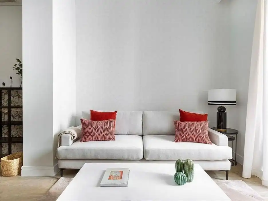 Sala de estar de Apartamento para compartir en Cabo Blanco