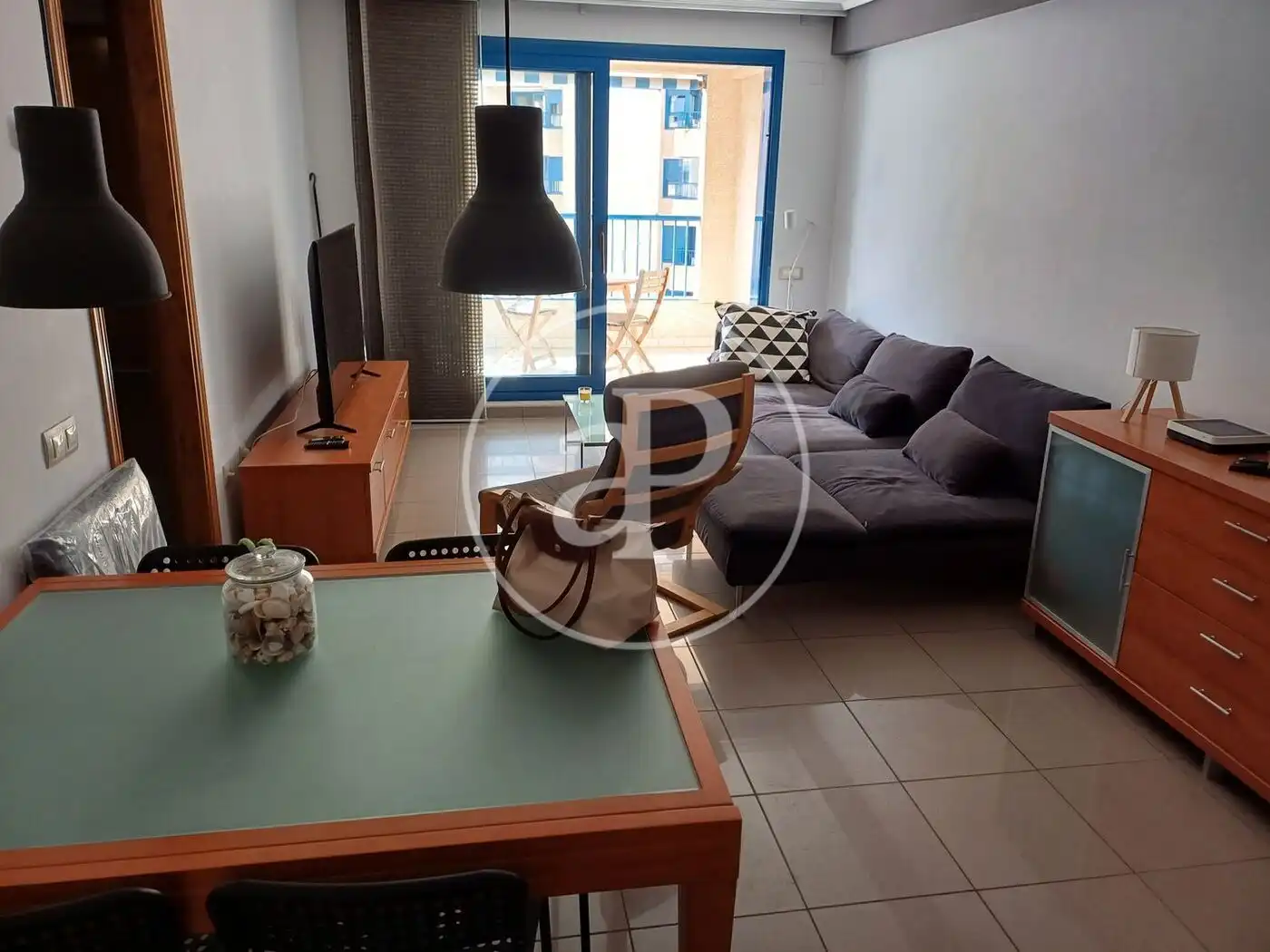 Living room of Flat for rent in Alboraya  with Air Conditioner, Heating and Private garden