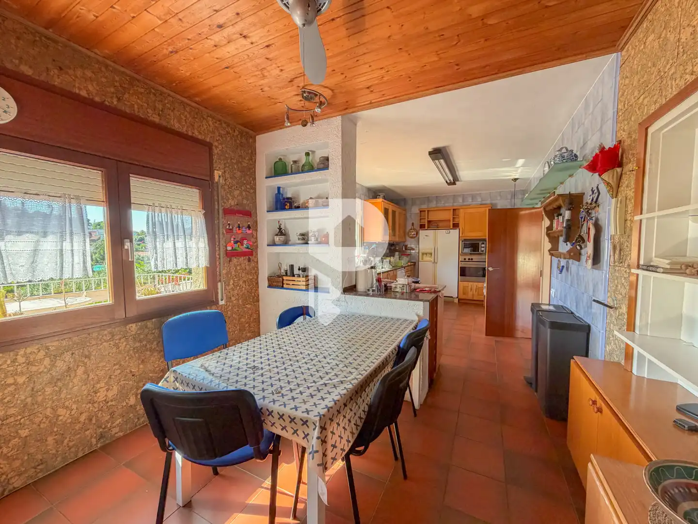 Cocina de Casa o chalet en venta en Esparreguera con Aire acondicionado, Calefacción y Parquet