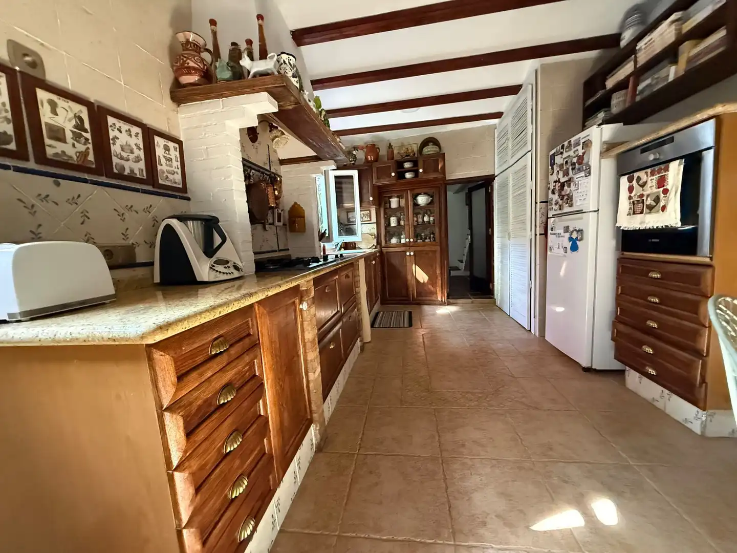Kitchen of Houses for sale in La Pobla de Vallbona  with Air Conditioner, Heating and Private garden