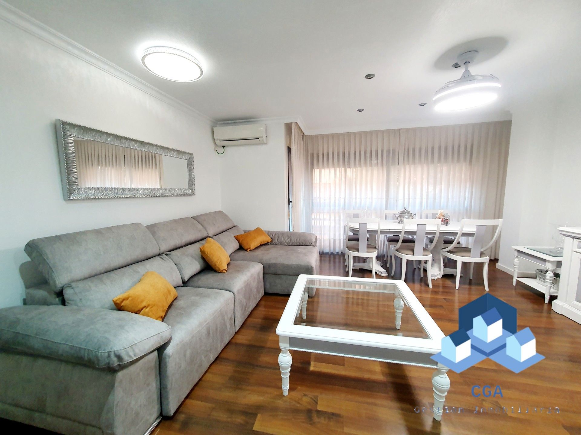 Living room of Flat for sale in Lorca  with Air Conditioner, Heating and Storage room