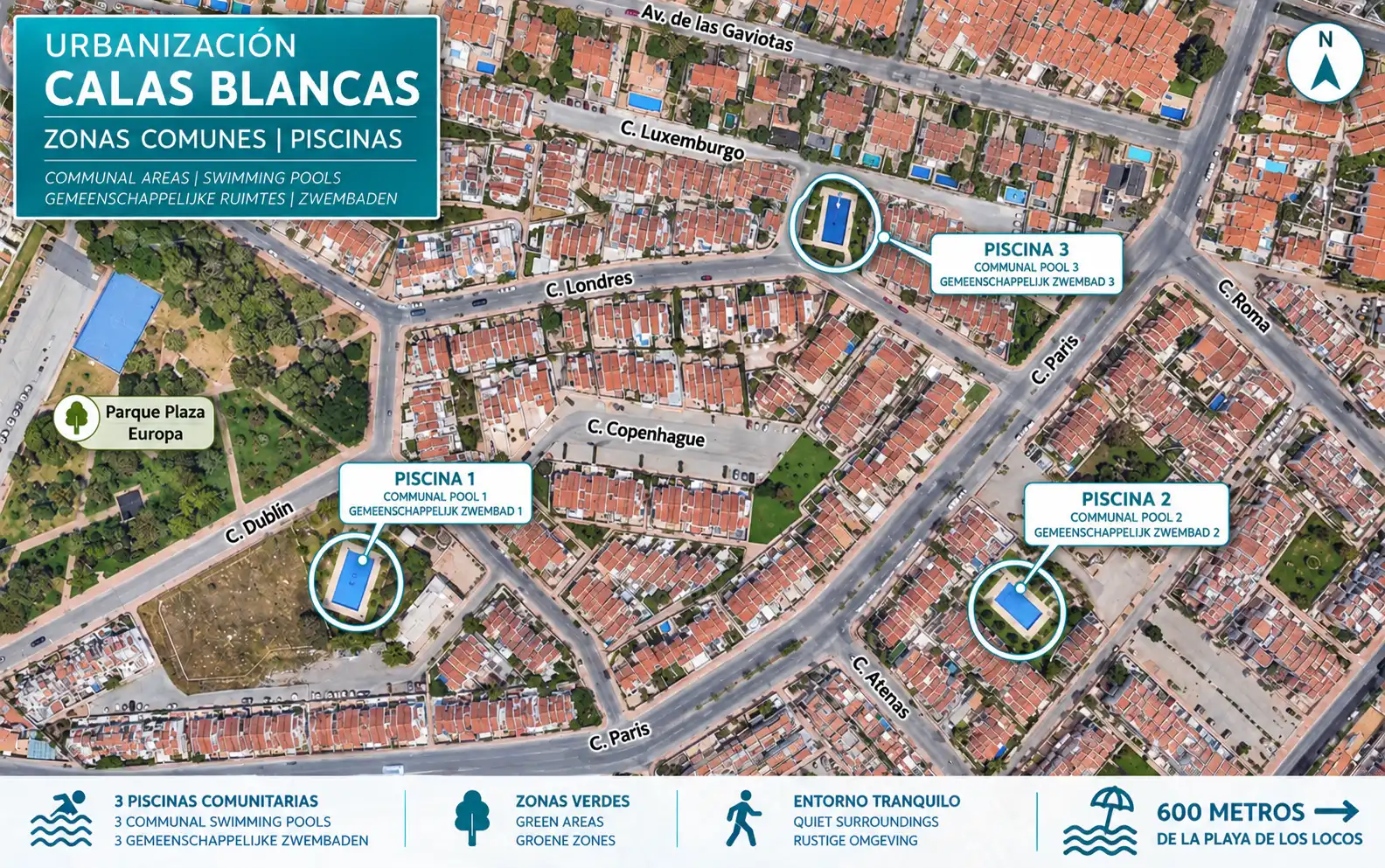 Maison mitoyenne avec piscine à vendre à Nueva Torrevieja - Aguas Nuevas, imagen 41
