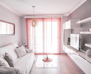 Sala d'estar de Apartament en venda en  Murcia Capital amb Aire condicionat, Terrassa i Balcó