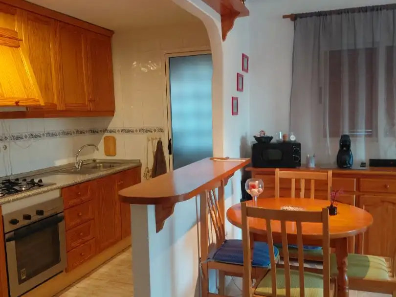 Kitchen of Flat for sale in Pilar de la Horadada  with Air Conditioner, Terrace and Balcony