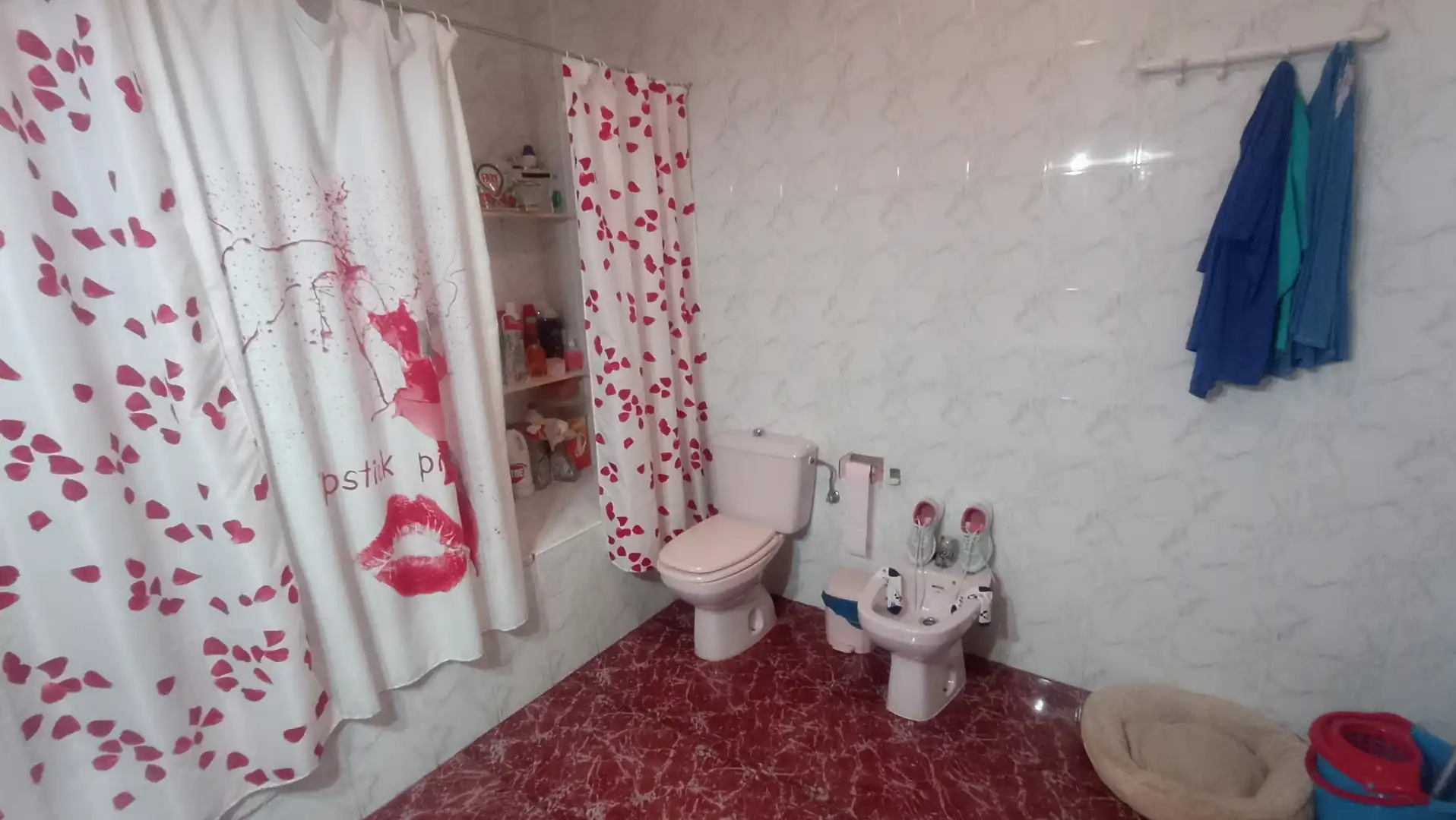 Baño de Casa o chalet en venta en Abenójar con Aire acondicionado, Jardín privado y Terraza