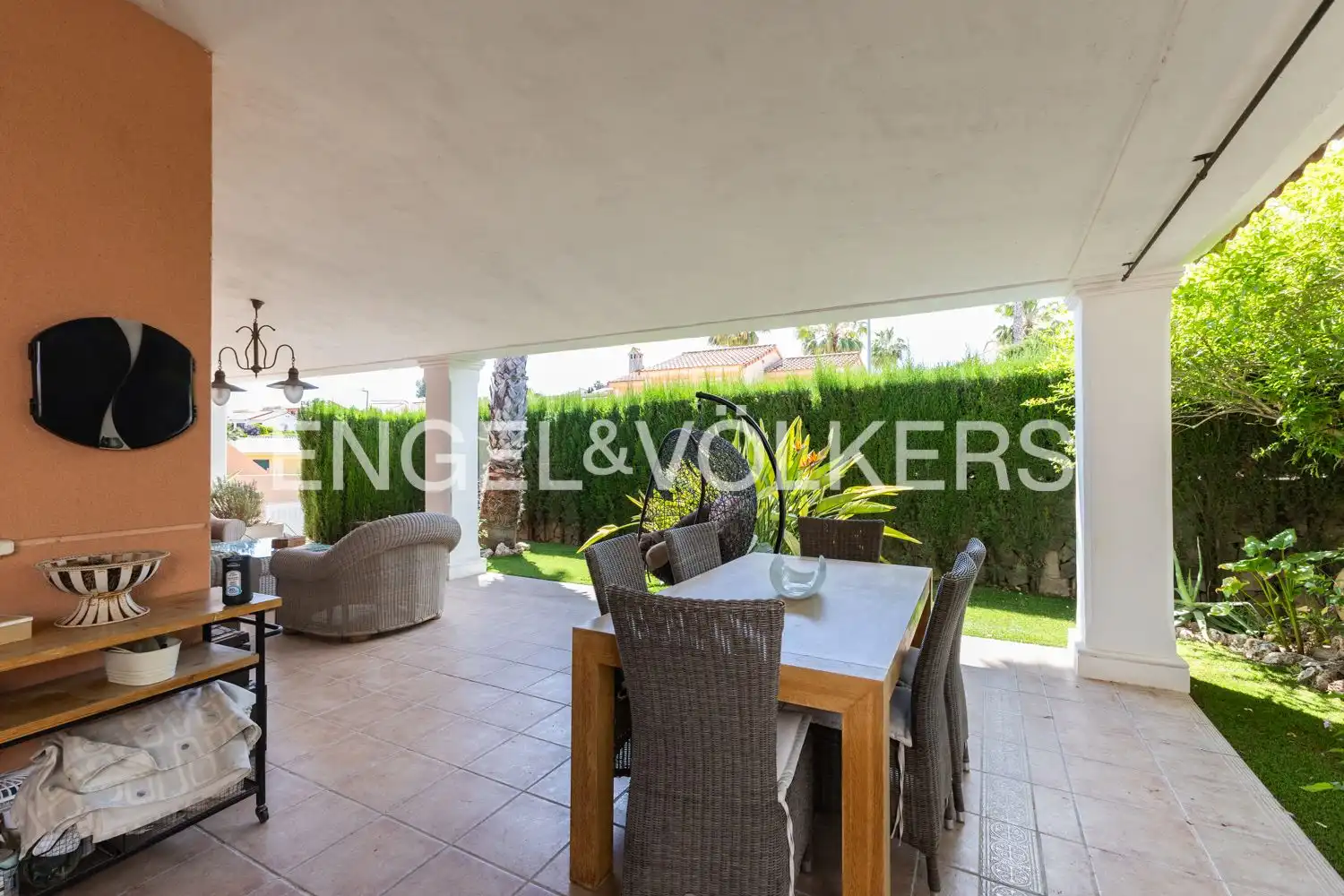 Terrace of Houses for rent in Riba-roja de Túria  with Air Conditioner, Heating and Private garden