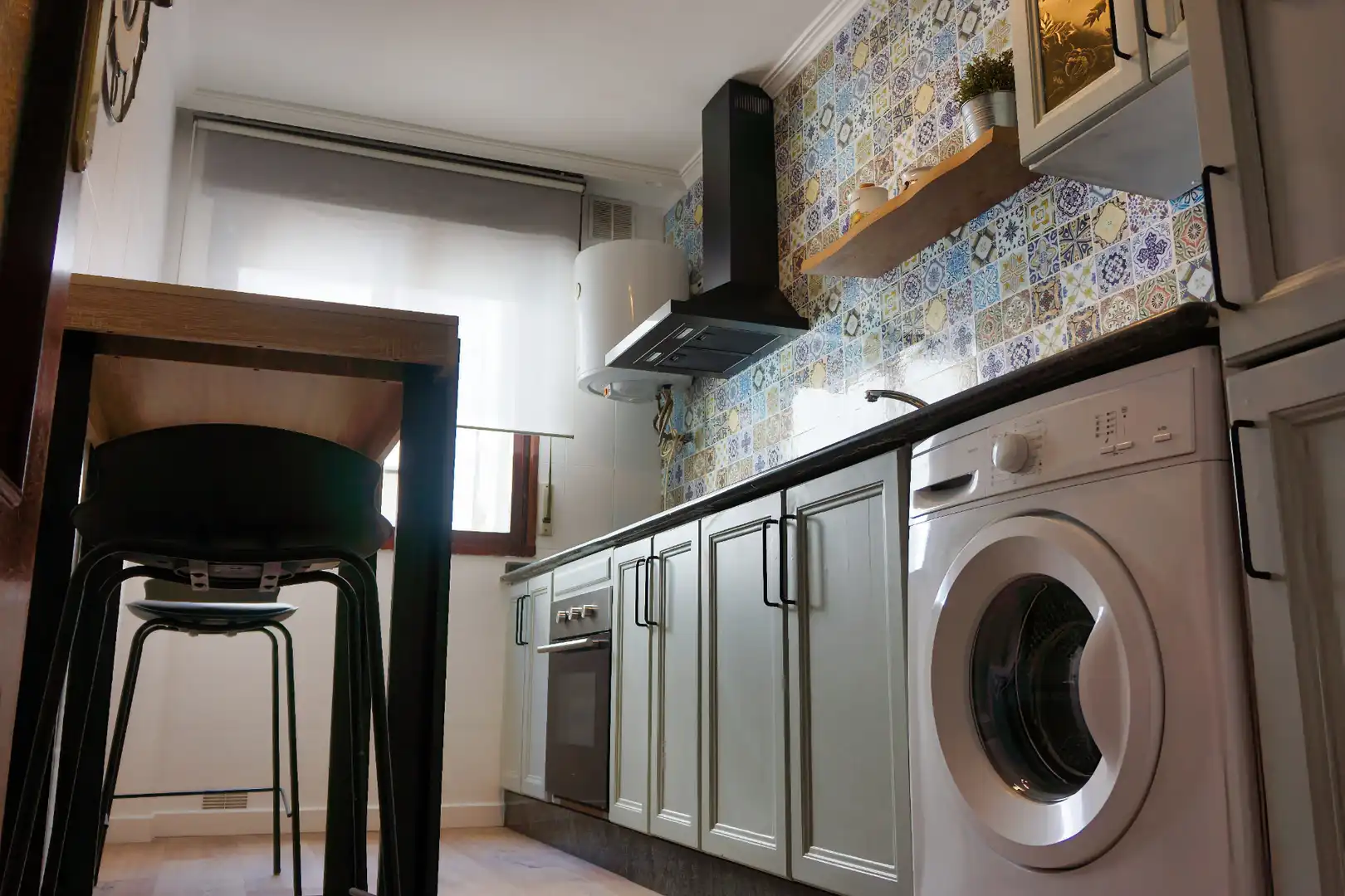Kitchen of Flat for sale in Corvera de Asturias  with Parquet flooring, Storage room and Furnished