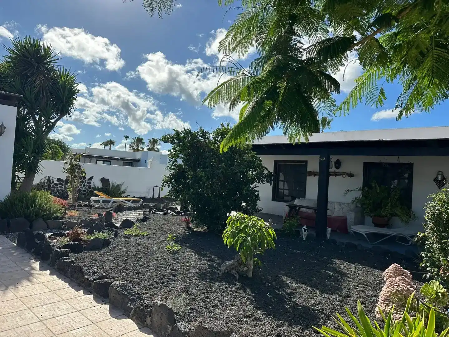 Vista exterior de Casa o chalet en venta en Tías con Jardín privado, Parquet y Trastero