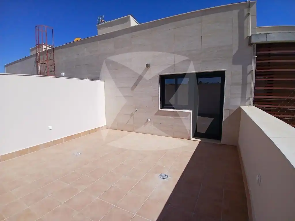 Terrasse von Wohnung zur Miete in Badajoz mit Klimaanlage, Privatgarten und Terrasse