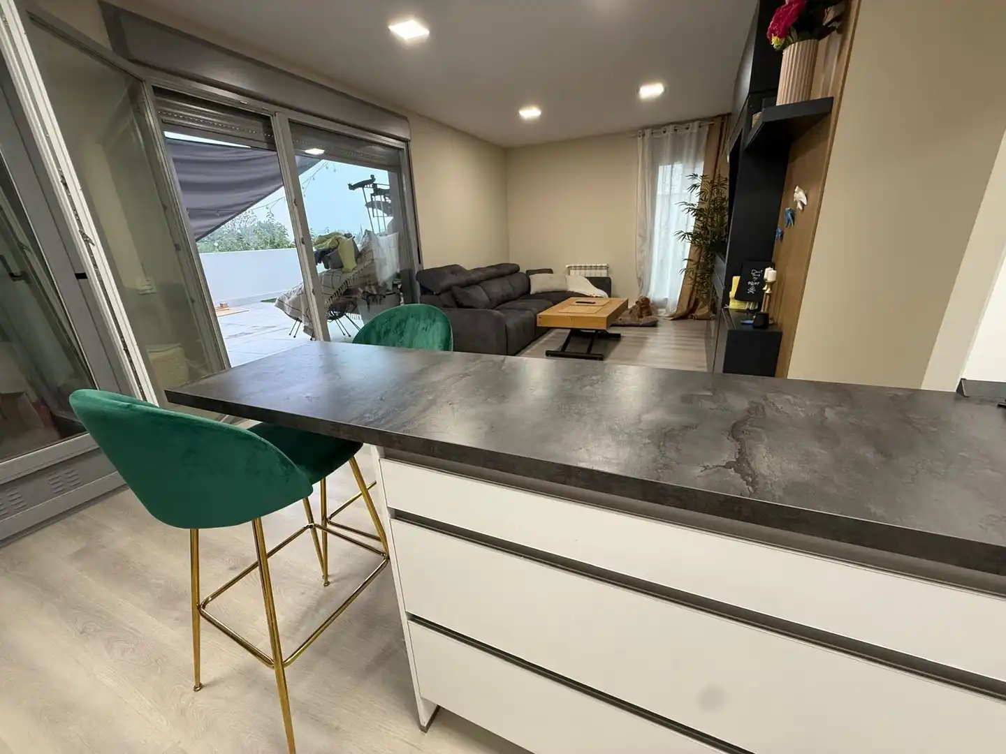 Cocina de Apartamento en venta en Badajoz con Terraza