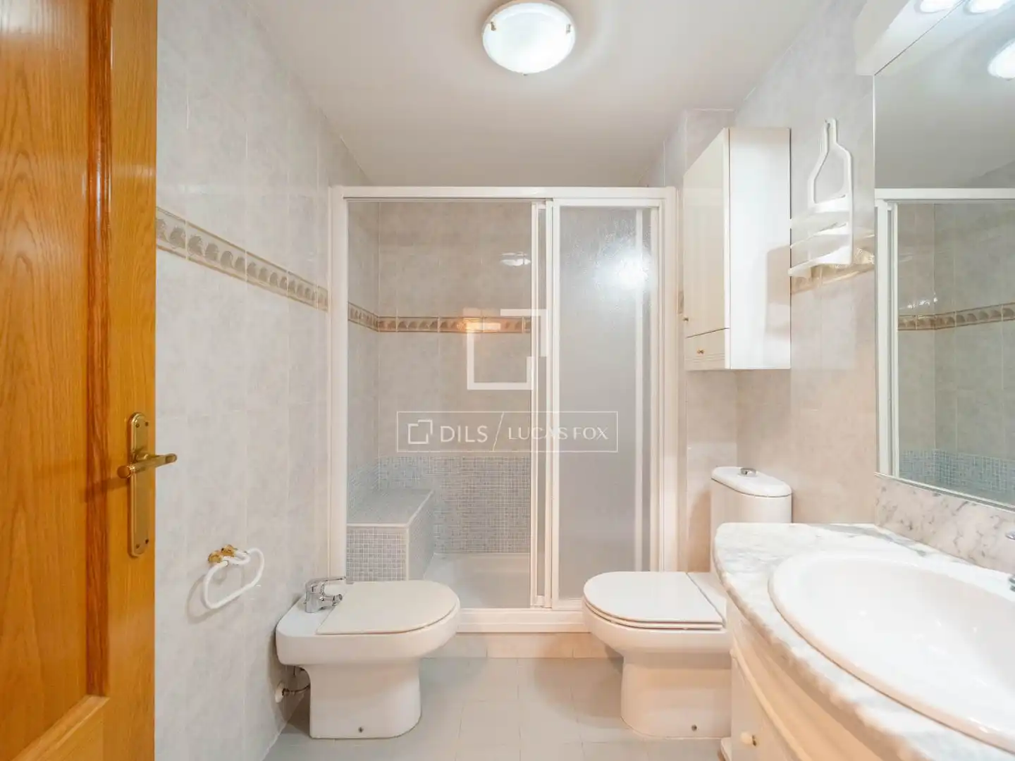 Badezimmer von Wohnung zum Verkauf in Valencia mit Klimaanlage, Möbliert und Balkon