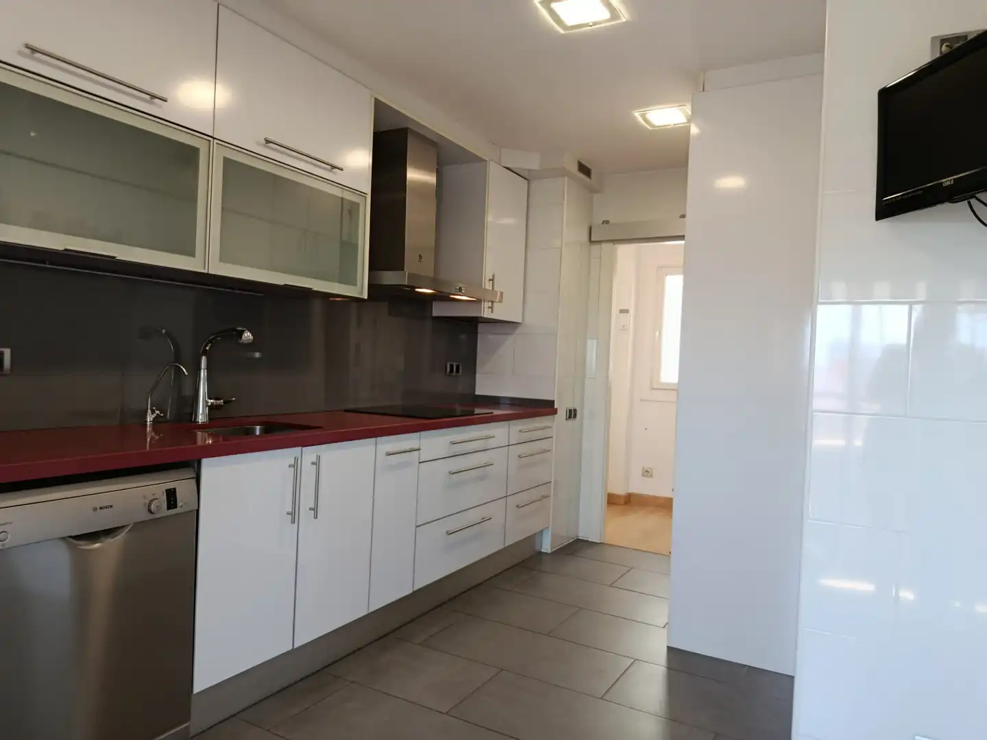 Cocina de Piso en venta en Badalona con Aire acondicionado, Calefacción y Parquet