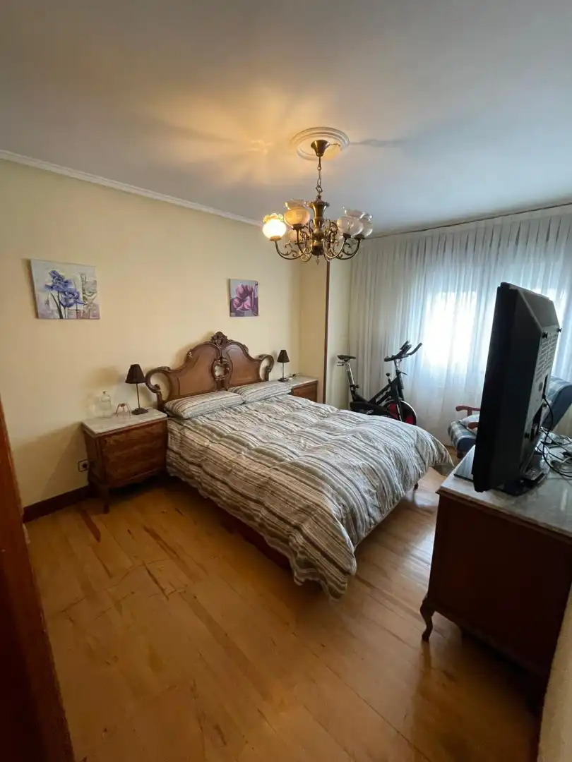 Bedroom of Flat for sale in Barakaldo   with Heating, Parquet flooring and Terrace