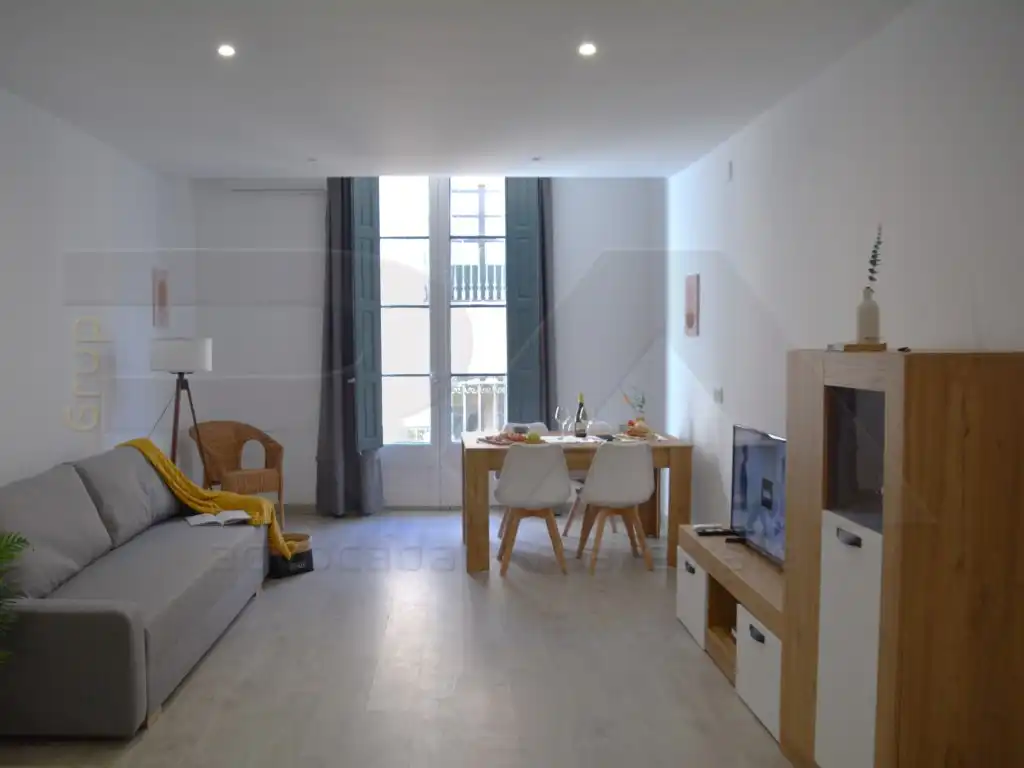Living room of Flat for share in Tarragona  with Air Conditioner, Furnished and Oven