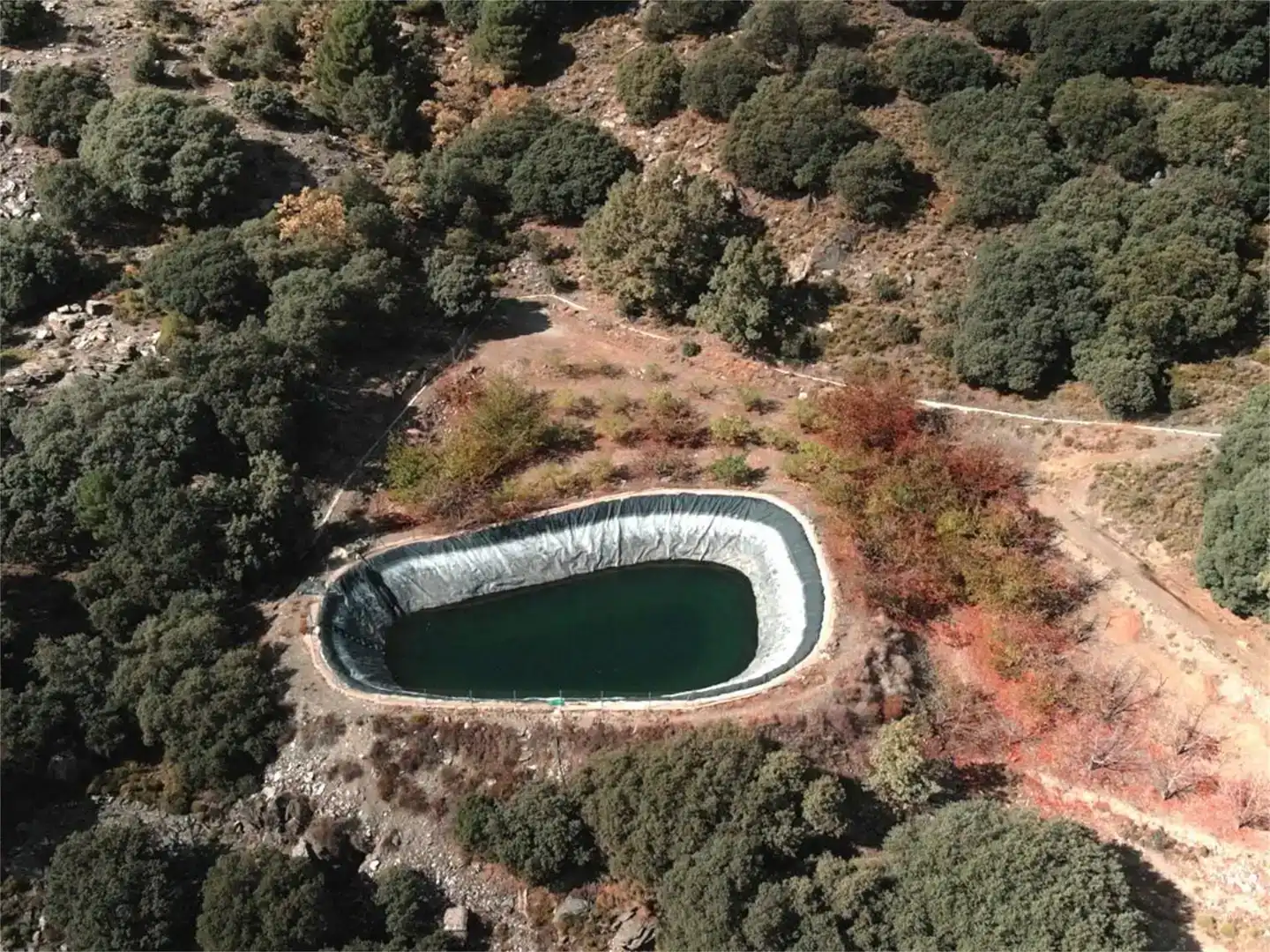 Piscina de Finca rústica en venda en Busquístar amb Jardí privat, Traster i Balcó