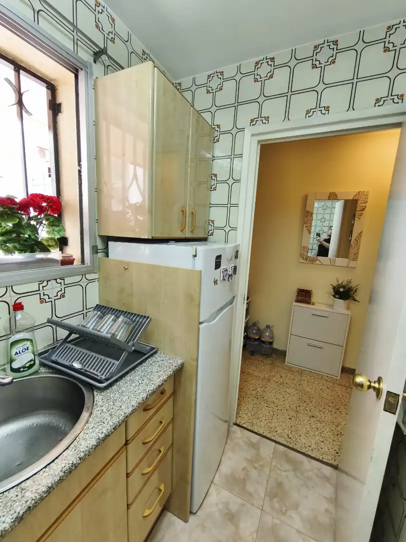 Cocina de Apartamento en venta en Salou con Aire acondicionado, Terraza y Lavadora