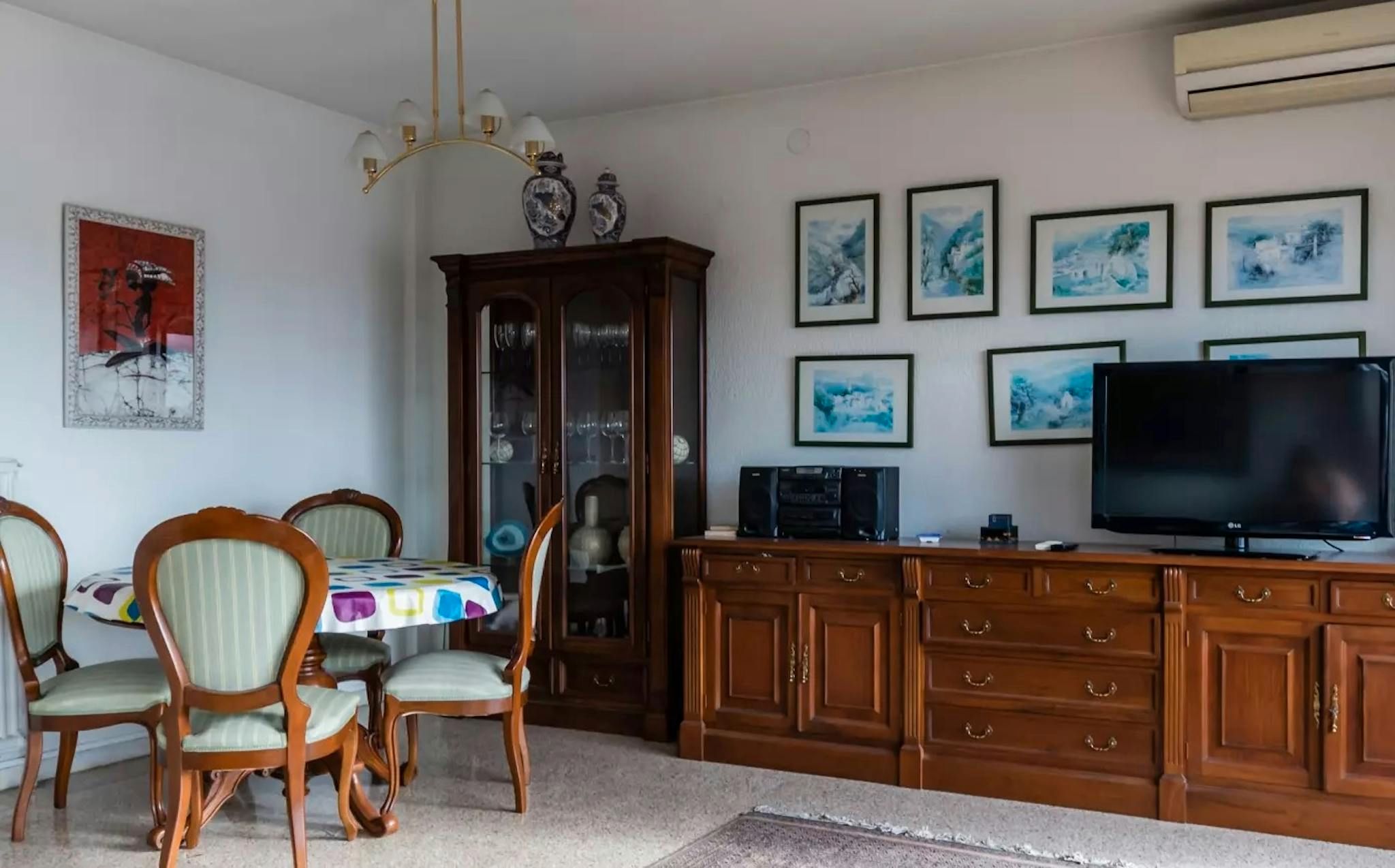 Dining room of Flat to rent in  Barcelona Capital  with Air Conditioner, Furnished and Washing machine