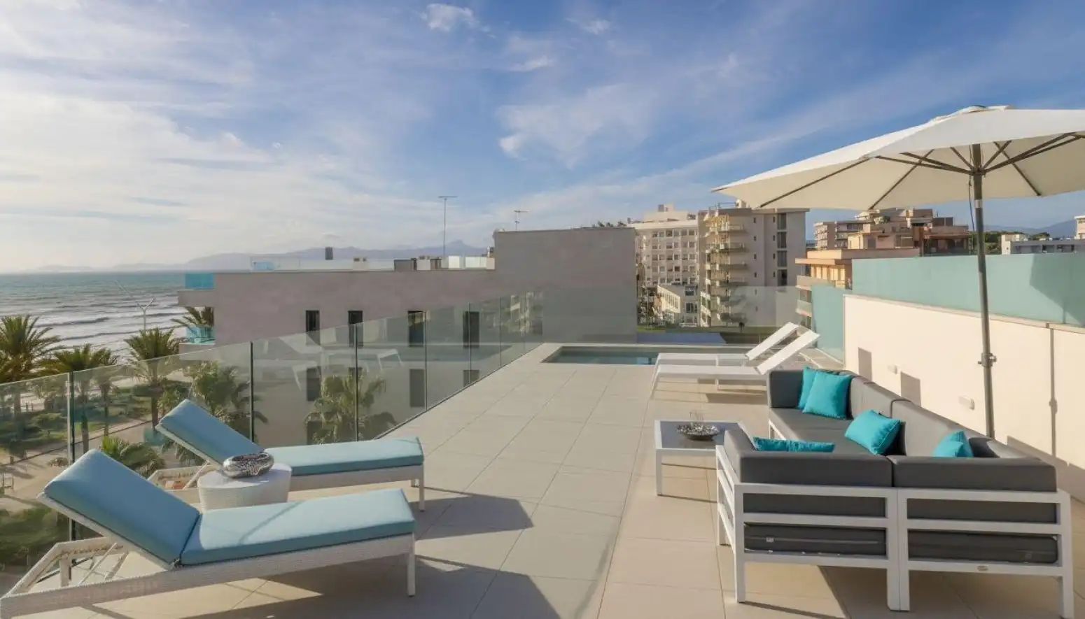 Terrace of Attic for sale in  Palma de Mallorca  with Air Conditioner, Terrace and Storage room