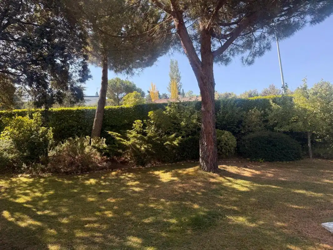 Jardí de Finca rústica en venda en El Espinar amb Calefacció, Jardí privat i Terrassa