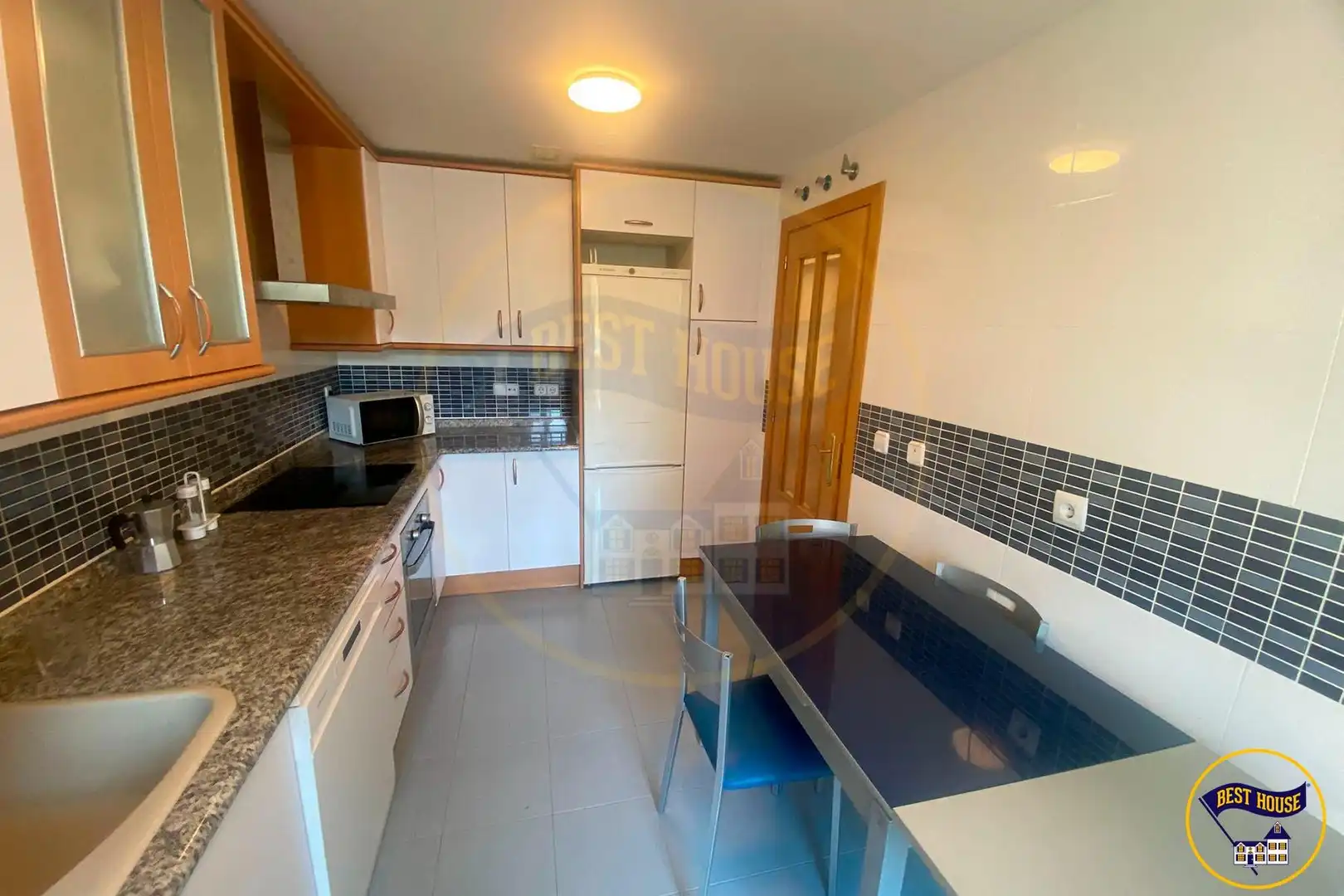 Kitchen of Flat for sale in Cuenca  with Heating, Terrace and Storage room
