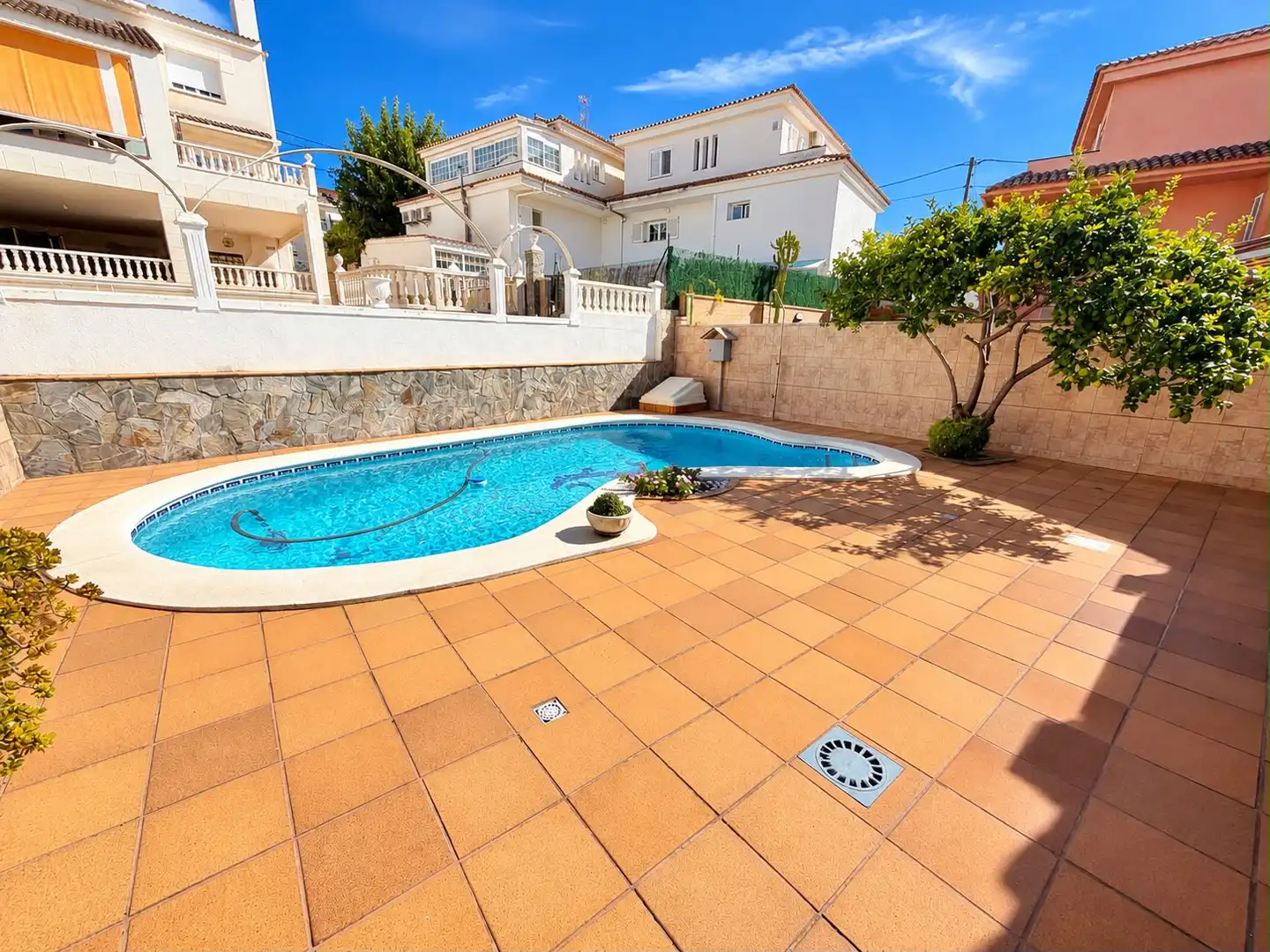 Piscina de Casa adosada en venda en Sant Pere de Ribes amb Calefacció, Terrassa i Piscina