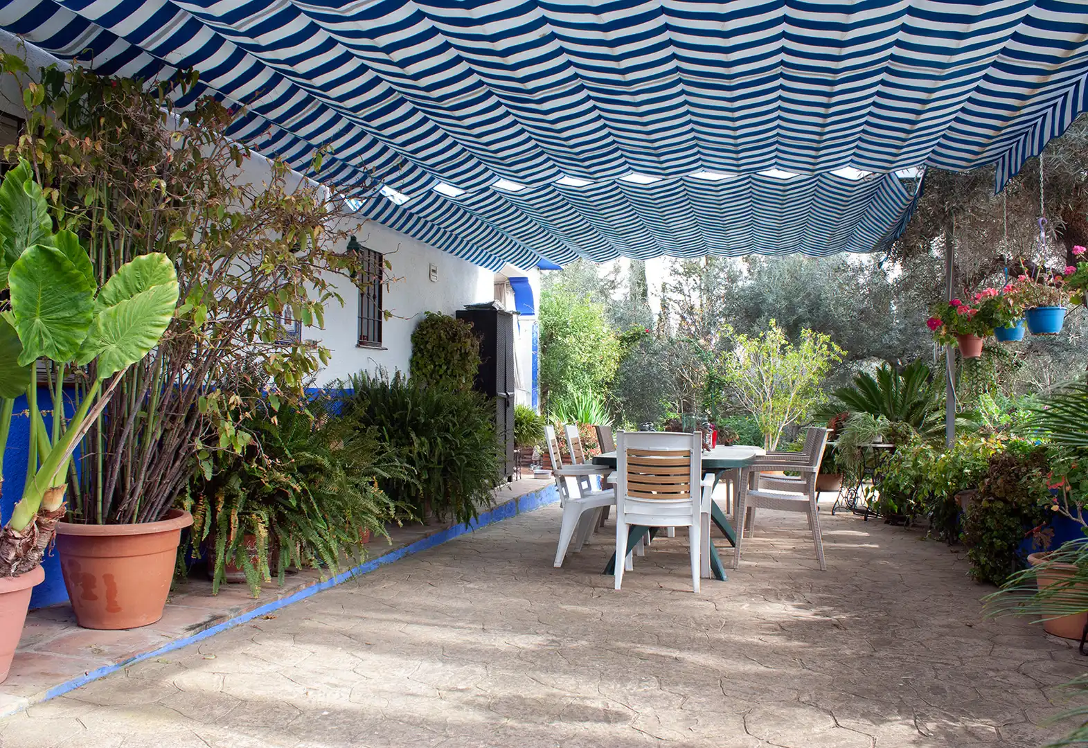 Terrassa de Casa o xalet en venda en Coín amb Aire condicionat, Jardí privat i Terrassa