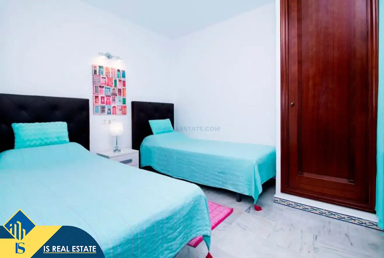 Dormitori de Apartament de lloguer en Torrevieja amb Aire condicionat, Calefacció i Terrassa