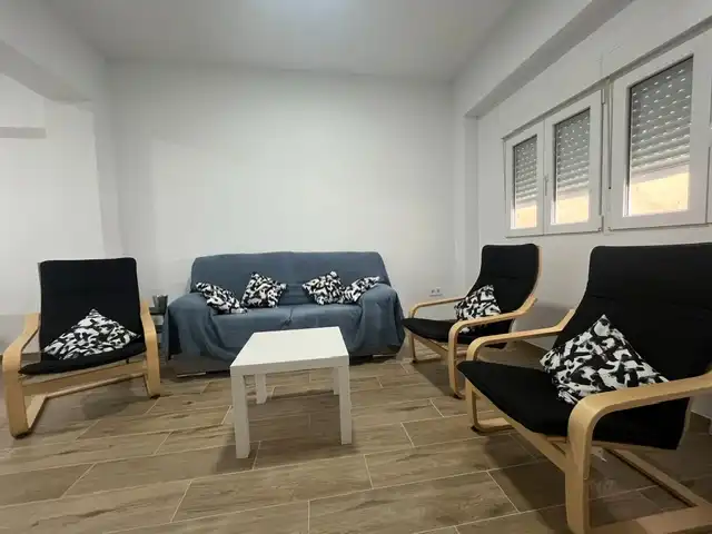 Sala de estar de Piso de alquiler en Castellón de la Plana / Castelló de la Plana con Aire acondicionado y Amueblado