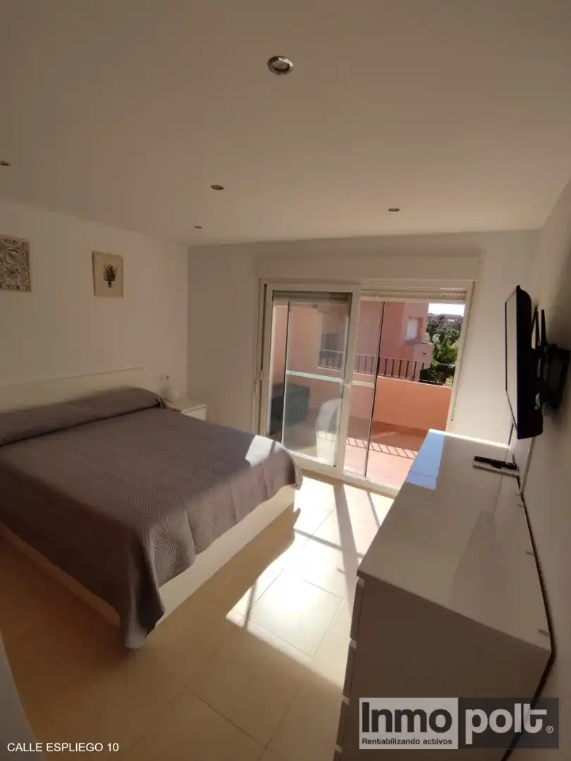 Schlafzimmer von Wohnung zur Miete in Torre-Pacheco mit Klimaanlage, Terrasse und Möbliert